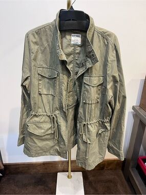 Old Navy Olive Green Military-Style Jacket